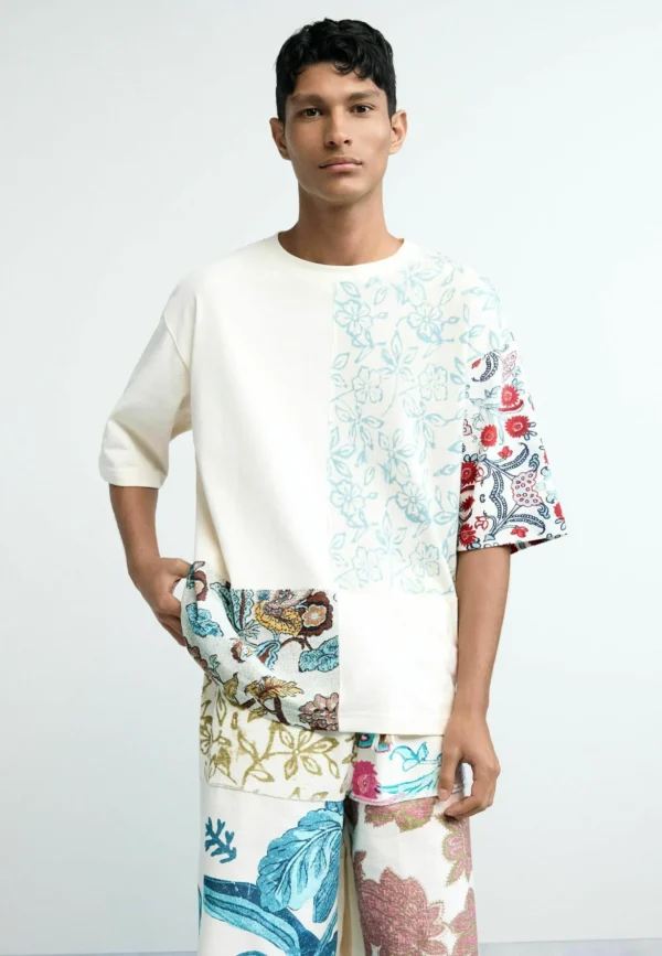 Desigual – T-shirt z nadrukiem