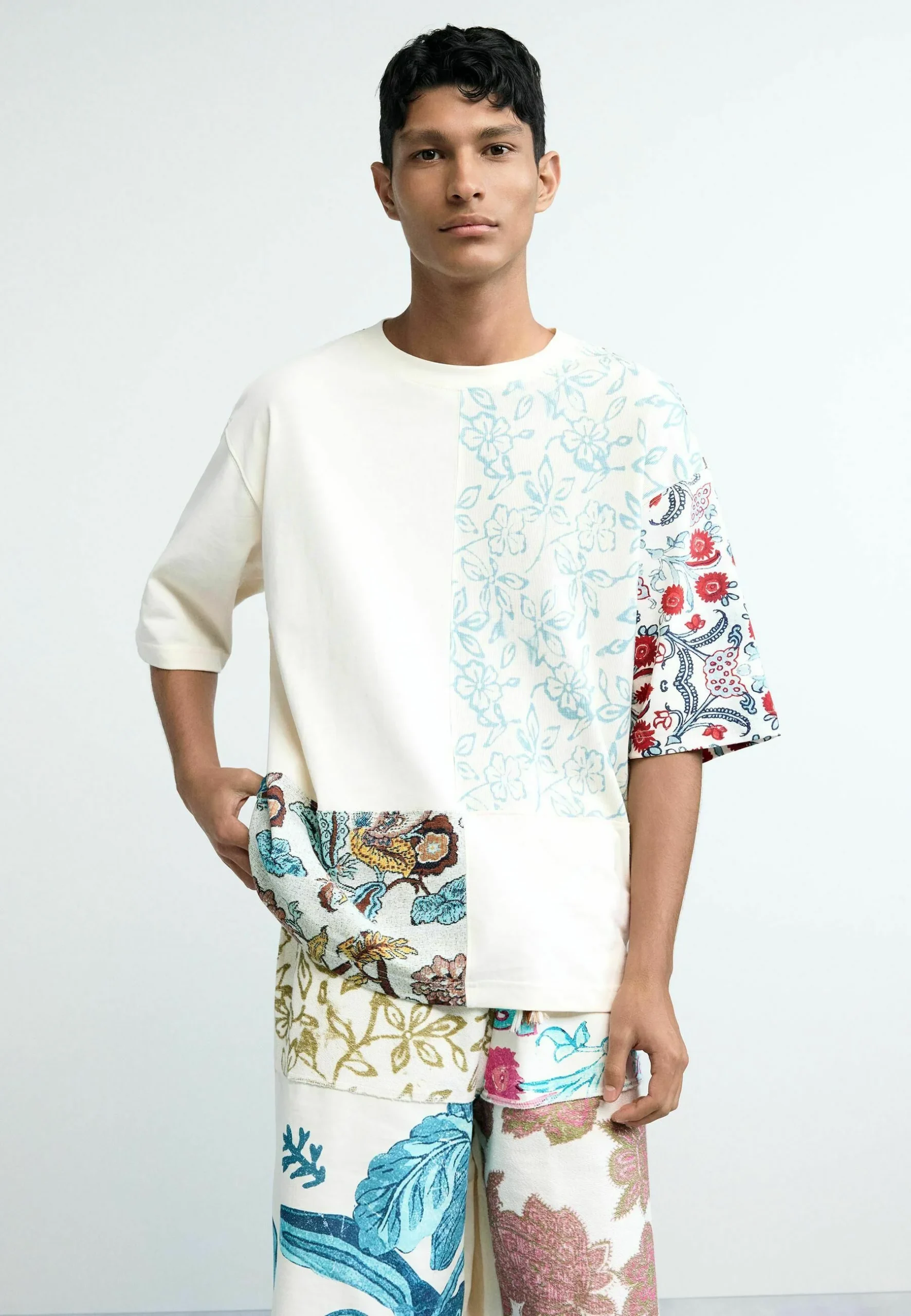 Desigual - T-shirt z nadrukiem