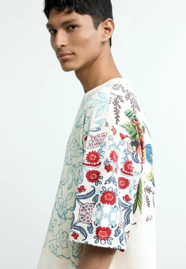 Desigual – T-shirt z nadrukiem