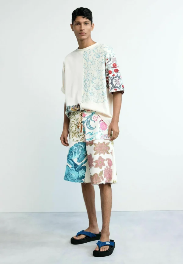 Desigual – T-shirt z nadrukiem